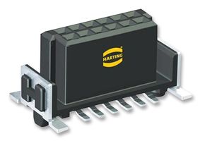HARTING,15 21 032 2601 000,RECEPTACLE, SMD, VERTICAL, 1.27MM HARTING15 21 032 2601 000