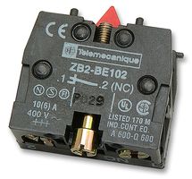 SCHNEIDER ELECTRIC / TELEMECANIQUE-ZB2BE102-CONTACT BLOCK, 1NC, SCREW