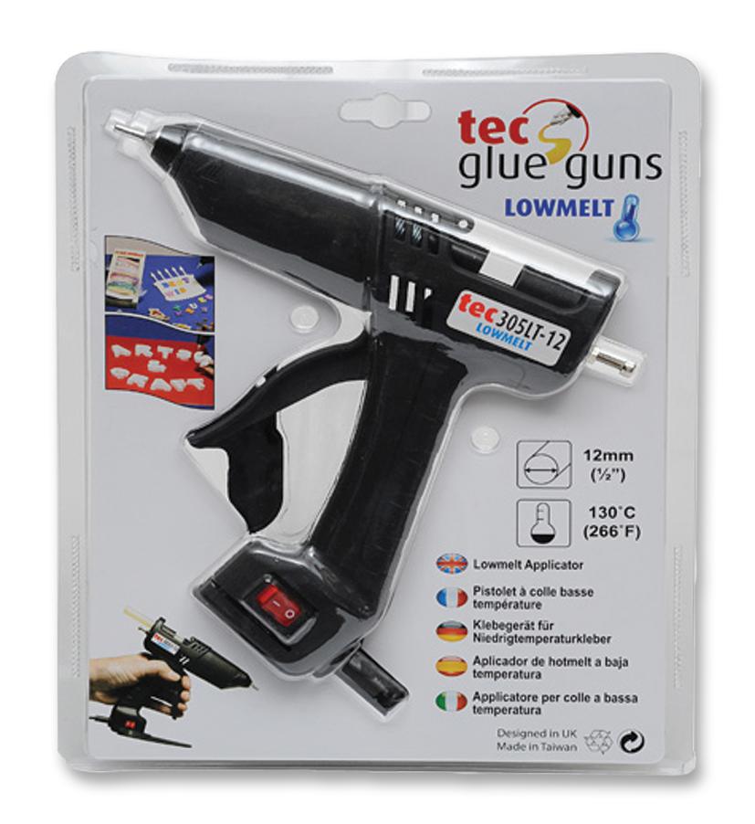 TEC305LT12UK Power Adhesives GLUE GUN, 120240V, 20W