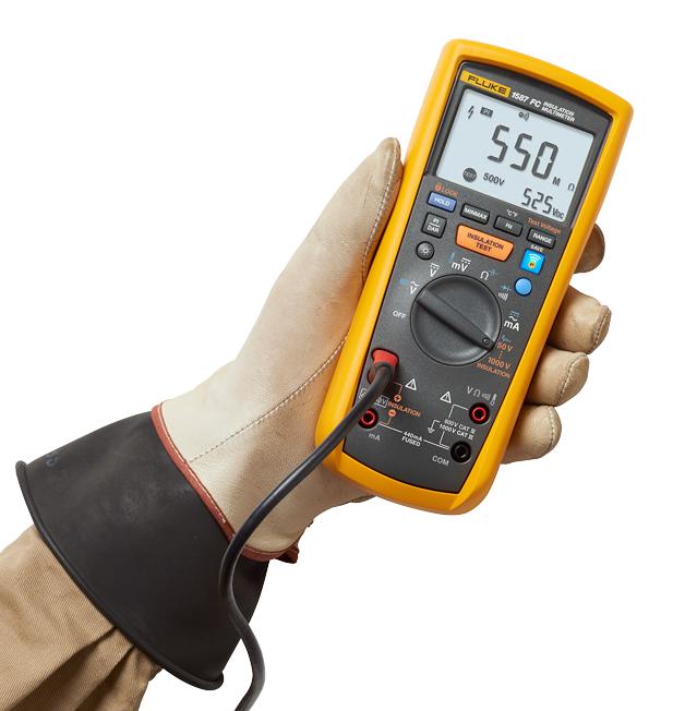 FLUKE 1587 FC - Fluke - FC Insulation Multimeter, 6000 Count, True RMS