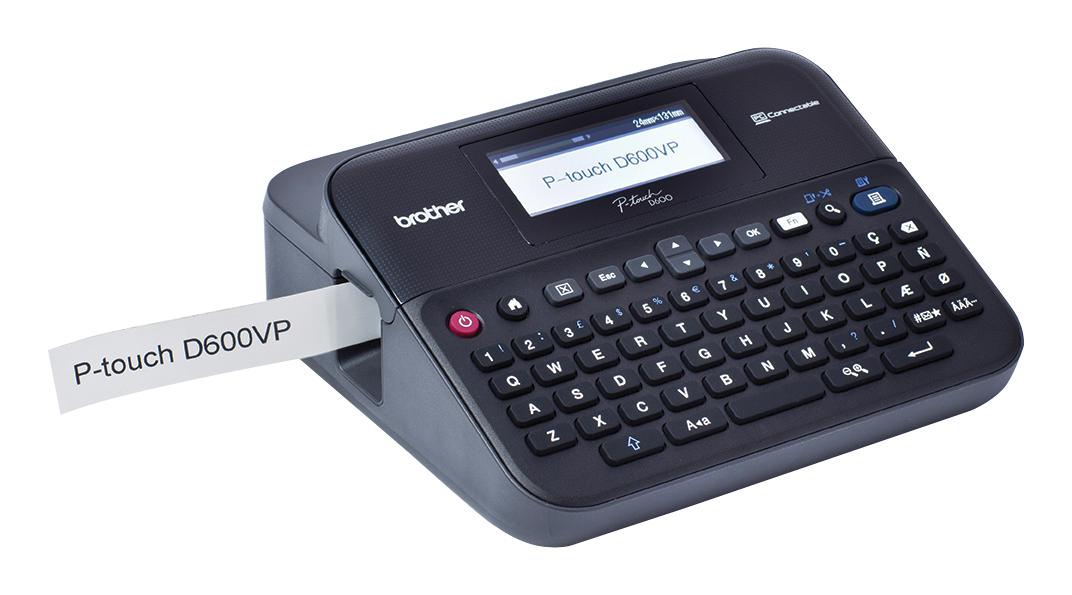 PTD600VP Brother Label Printer, Desktop, QWERTY Keyboard