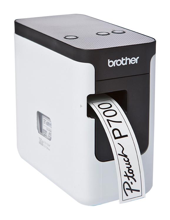 PTP700 Brother Label Printer, PC Connection via USB, 24mm Labels