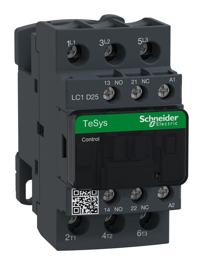 LC1D25M7 - Schneider Electric - Contactor, LC1D, 25 A