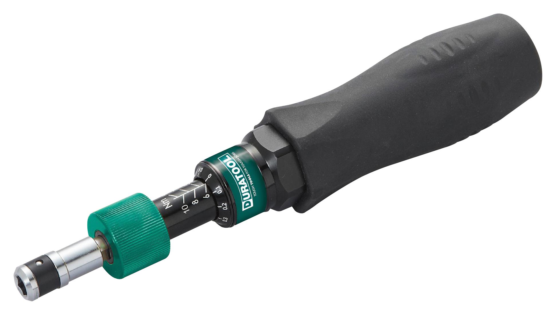 DURATOOL, Torque Screwdriver, Adjustable, 1N-M TO 6N-M