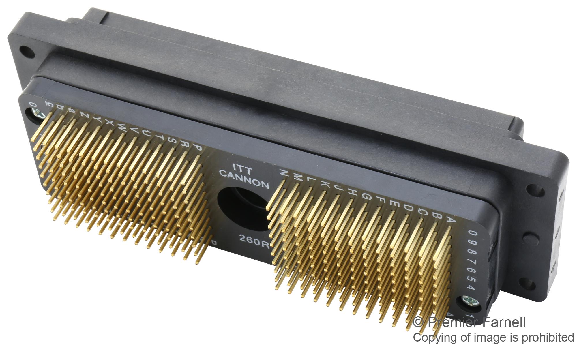 DL5260RW6B Itt Cannon Connector, ZIF, ITT Cannon DL