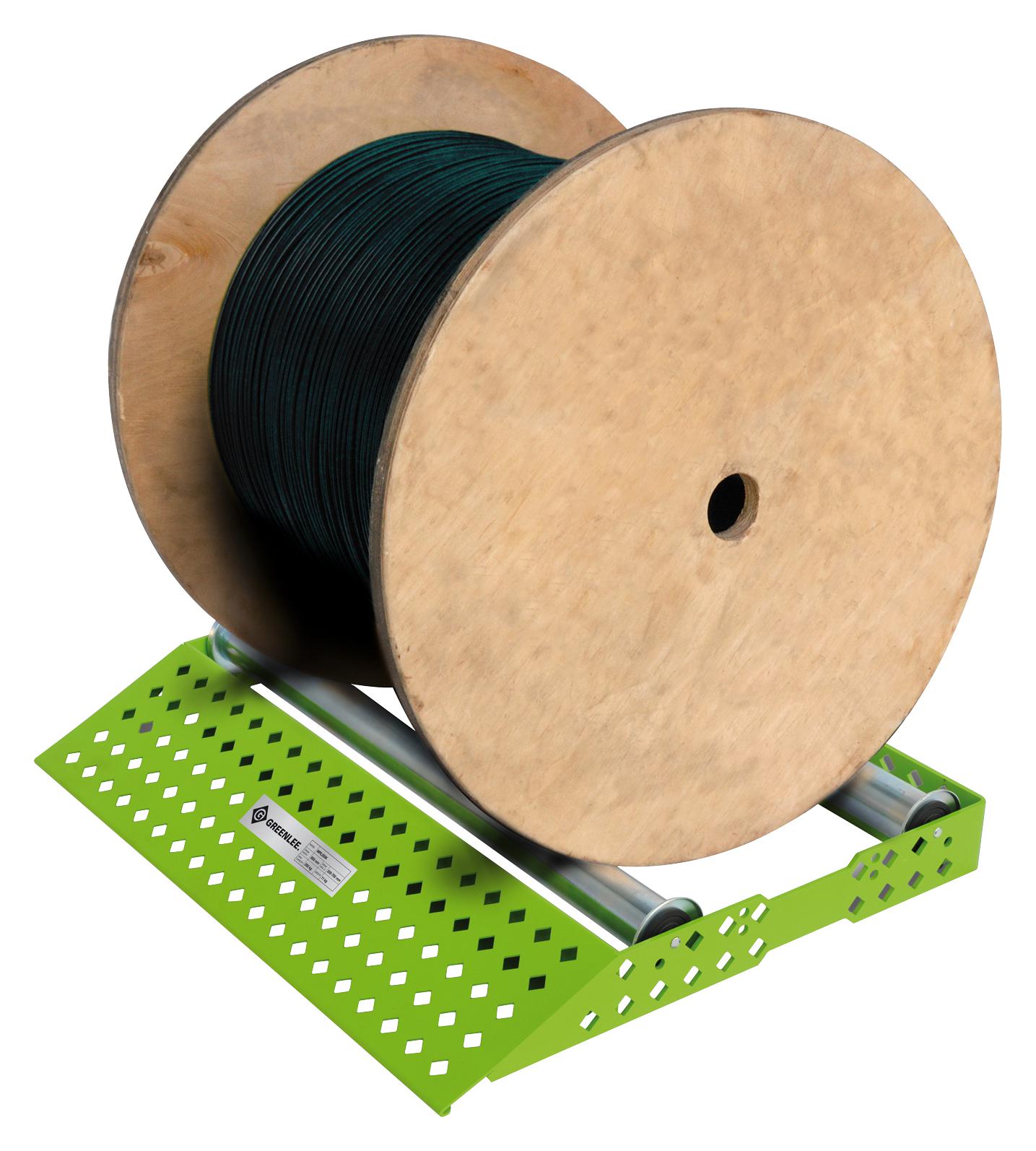 52055384 Greenlee Easy Roller Cable Drum, 670 mm, 250 kg