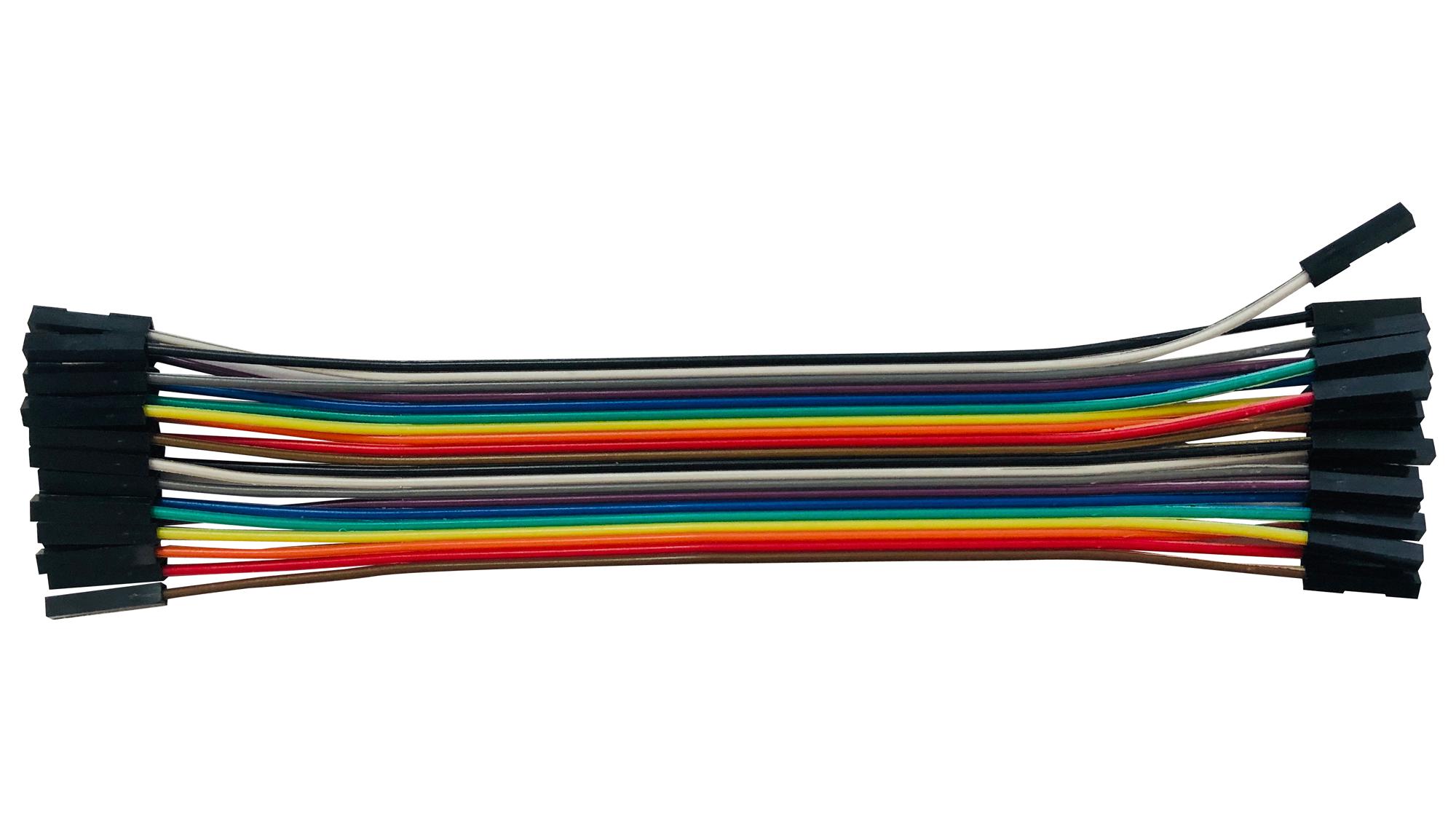 MP006290 Pro Jumper Wire Kit, Female to Female, Multi