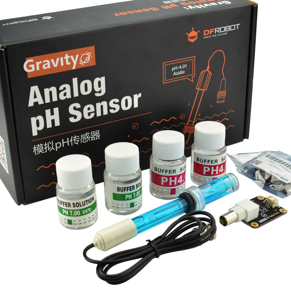 Sen0161 V2 Dfrobot Ph Sensor Meter Kit V2 Gravity