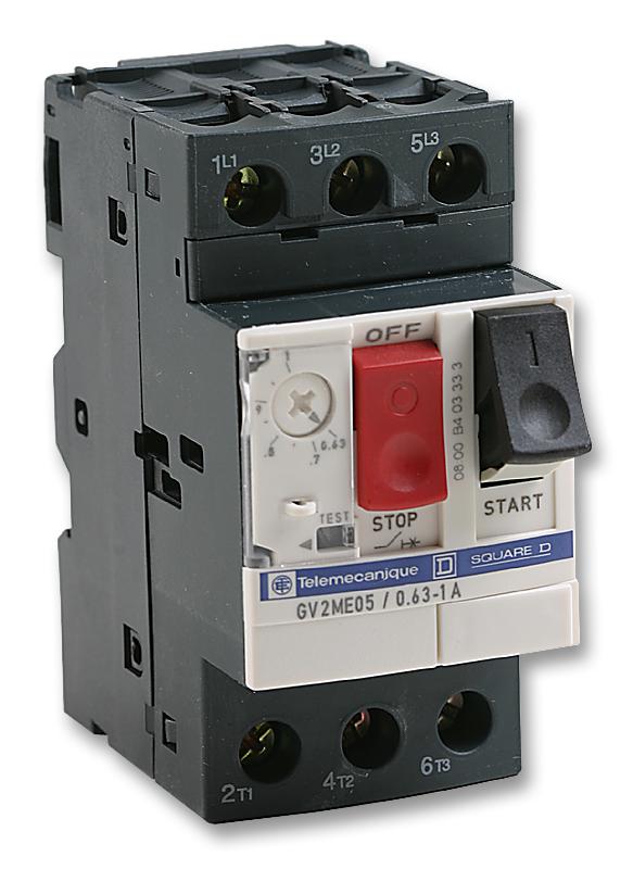 GV2ME06 - Schneider Electric - Thermal Magnetic Circuit Breaker, GV2M ...
