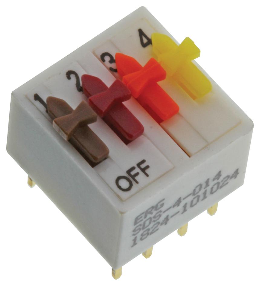 4 WAY ERG SDS-4-014 SINGLE THROW SWITCH QTY = 2
