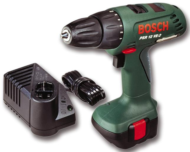 PSR12002 Bosch DRILL/SCREWDRIVER, 12V