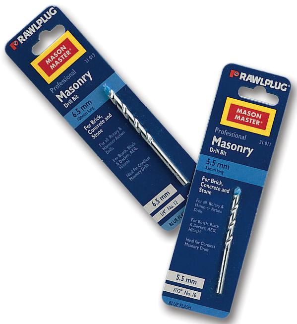 31009 Rawlplug FLASH DRILL, BLUE, STD