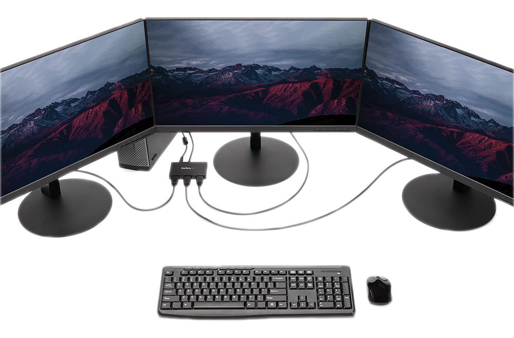 MSTDP123HD Startech DisplayPort to HDMI MultiMonitor Splitter, 3Port MST Hub