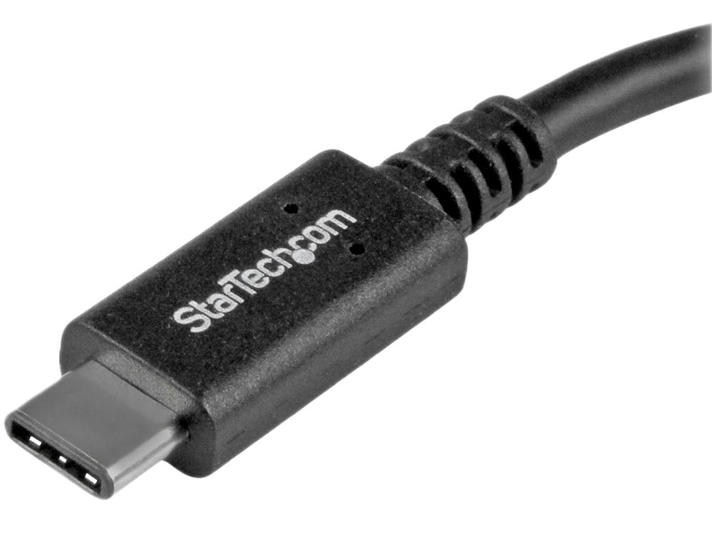 Adattatore Startech USB-C Maschio A USB-A Femmina USB31CAADP Nuovo Nero
