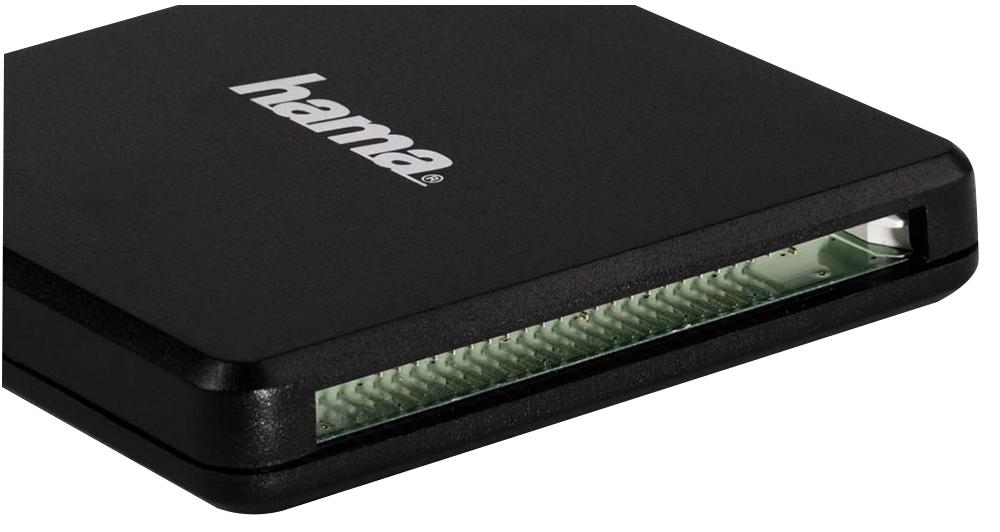 00124022 Hama USB 3.0 Multi Memory Card Reader, Black