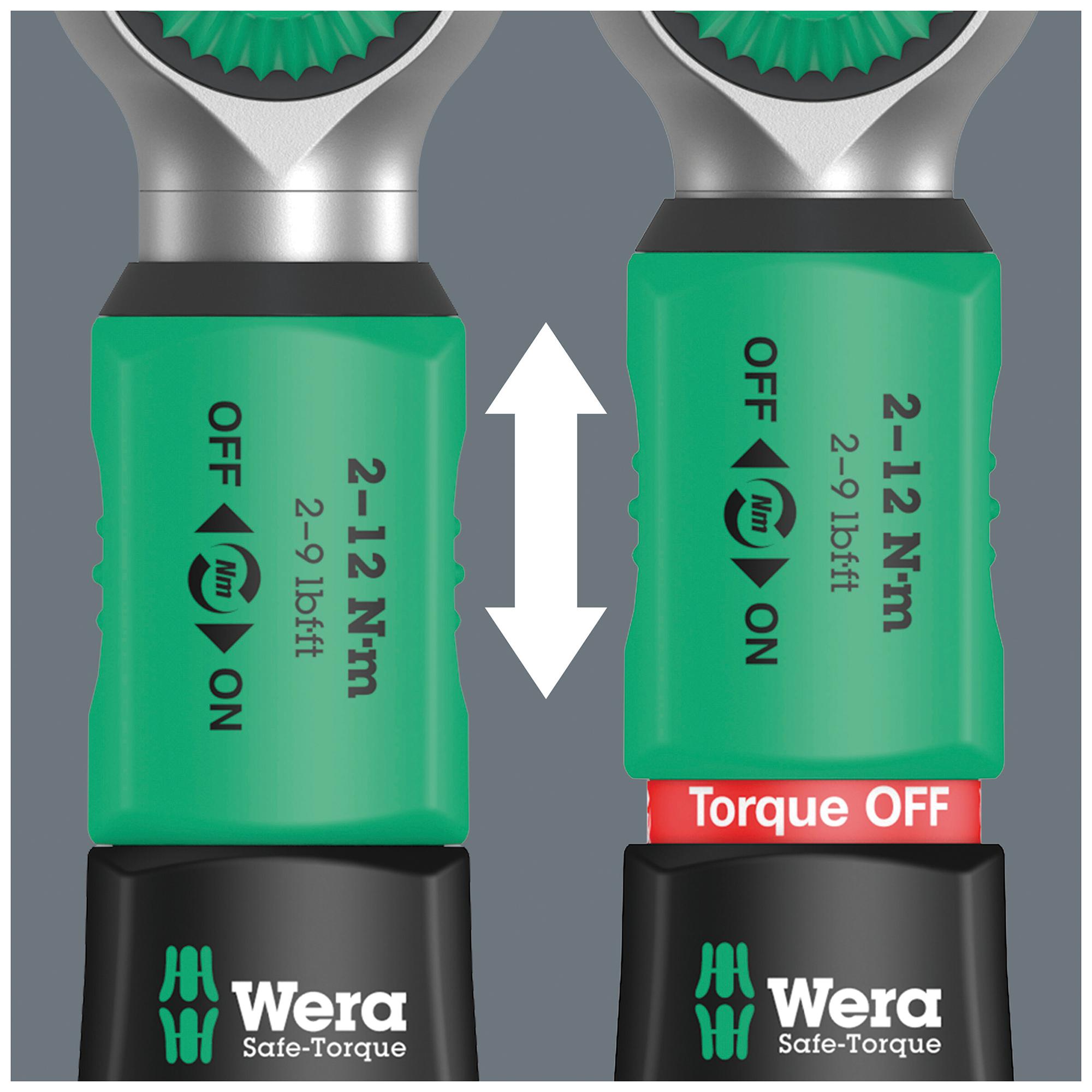 05075830001 Wera Torque Wrench Set, A1, 2Nm to 12