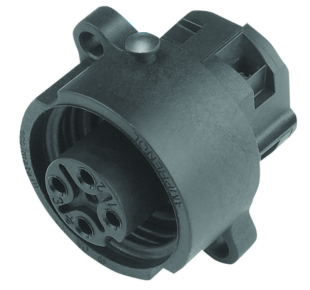 ECO-Mate Series Cable Mount Receptacle Crimp Socket Circular Connector Bayonet 12 Contacts