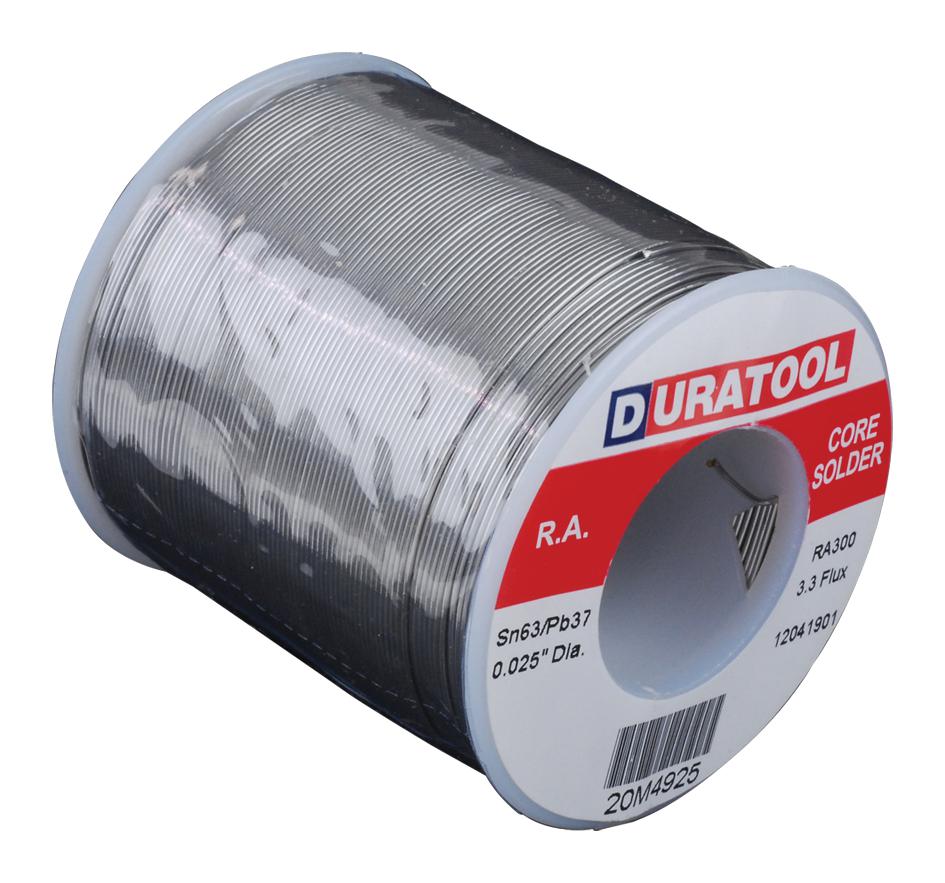 SPC22131. Duratool SOLDER WIRE, 63/37 SN/PB, 1LB