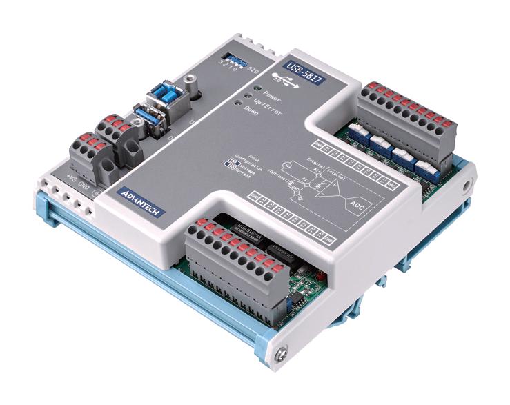 USB-5817-AE - Advantech - USB 3.0 I/O MODULE, 8CH, 16BIT