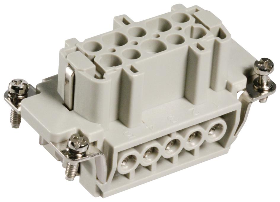 HE010F Amp Te Connectivity INSERT, RECEPTACLE, 10POS