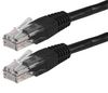 PS11076 - Ethernet Cable, UTP, Patch Lead, Cat5e, RJ45 Plug to RJ45 Plug, Black, 3 m