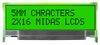 MIDAS DISPLAYS MC21605L6WK-SPTLY