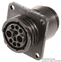 TE CONNECTIVITY - AMP 213893-2 Circular Connector, Standard Circular Connector, CPC Series 6, Panel Mount Receptacle, 10 Contacts