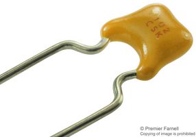 KYOCERA AVX SR215C102KAR Multilayer Ceramic Capacitor, 1000 pF, 50 V, ± 10%, Radial Leaded, X7R, 5.08 mm