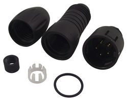 BINDER 99 9113 03 05 Circular Connector, Miniature Circular Connector, 720 Series, Cable Mount Plug, 5 Contacts