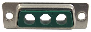 HARTING 09 69 210 0033 D Sub Connector Housing, Mixed Signal, 3 Ways, D Sub, Plug, Steel Body