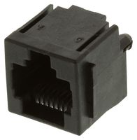 AMP - TE CONNECTIVITY 5520259-4 Modular Connector, RJ45 Jack, 1 x 1 (Port), 8P8C, Cat3, Through Hole Mount