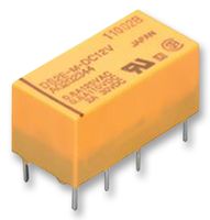 PANASONIC DS2E-M-DC24V Signal Relay, 24 VDC, DPDT, 2 A, DS Series, Through Hole, Non Latching