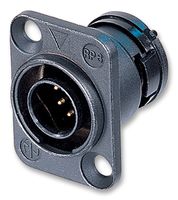 NEUTRIK ORP8M Circular Connector, Standard Circular Connector, Neutricon Series, Panel Mount Plug, 8 Contacts
