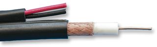 BELDEN 549945 010500 Multicore Cable, Composite CCTV, Screened, 3 Core, 20 AWG, 0.519 mm², 498.69 ft, 152.4 m
