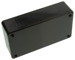 HAMMOND 1591BSBK Plastic Enclosure, Multipurpose, Plastic, 31 mm, 62 mm, 112 mm, IP54