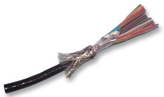 AMPHENOL SPECTRA-STRIP 169-2832-010 Ribbon Cable, Round Twist 'N' Flat Jacketed, Per Metre, Screened, 10 Core, 28 AWG, 0.072 mm²