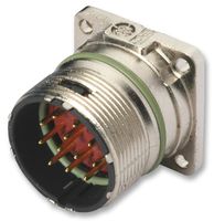 LAPP 72004000 + 73028500 Circular Connector, Standard Circular Connector, Circon M23 Series, Panel Mount Plug, 17 Contacts