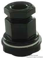 MULTICOMP PRO 7TCA296220R0206 Cable Gland, Metric, With Locknut & Washer, M20 x 1.5, 7 mm, 10.5 mm, Nylon (Polyamide), Black
