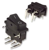 C&K COMPONENTS DF62J12S2APQF ROCKER SWITCH, DPST