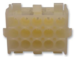 MULTICOMP PRO 9635P-15 Connector Housing, Plug, 15 Ways, 6.35 mm, 6.35mm Pin & Socket Connectors