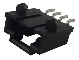 MOLEX 15-91-3044 Pin Header, Right Angle, Wire-to-Board, 2.54 mm, 1 Rows, 4 Contacts, Surface Mount Right Angle