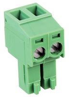CAMDENBOSS CTB92HE/2 Pluggable Terminal Block, 3.81 mm, 2 Ways, 30 AWG, 16 AWG, 10 mm², Screw