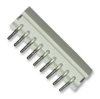MOLEX 22-05-7095 Pin Header, Right Angle, Wire-to-Board, 2.5 mm, 1 Rows, 9 Contacts, Through Hole Right Angle