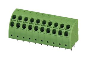 PHOENIX CONTACT 1725315 Wire-To-Board Terminal Block, 5 mm, 3 Ways, 24 AWG, 14 AWG, Clamp