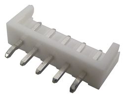 JST / JAPAN SOLDERLESS TERMINALS B5B-EH-A(LF)(SN) Pin Header, Top Entry, Wire-to-Board, 2.5 mm, 1 Rows, 5 Contacts, Through Hole, EH