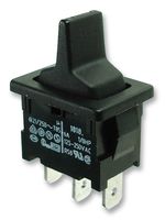 MARQUARDT 1818.1302-00 Rocker Switch, (On)-Off-(On), SPDT, Non Illuminated, Panel Mount, 1810 Series