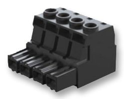 WEIDMULLER 1924680000 Pluggable Terminal Block, 10.16 mm, 8 Ways, 22 AWG, 6 AWG, 16 mm², Screw