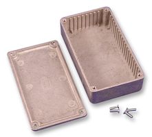 HAMMOND 1590NBK.. Metal Enclosure, Diecast, With Mounting Ribs, Small, Diecast Aluminium, 40 mm, 66 mm, 121 mm, IP54
