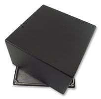 HAMMOND 1590WKBK Metal Enclosure, Diecast, Light Duty, Watertight, Small, Diecast Aluminium, 79 mm, 125 mm, 125 mm