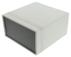 HAMMOND 1598ESGYPBK Plastic Enclosure, Instrument, ABS, 86 mm, 160 mm, 160 mm, IP54
